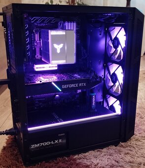 Herný PC–Ryzen 5+RTX 2080 Ti/11GB+32GB RAM+NVMe+SSD - 4