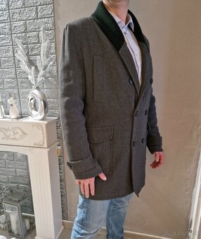 Panský kabát - nádherný stav - XL - 4