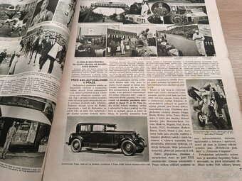 Pestrý týden 18.október 1930 auto PRAGA - 4