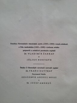 Slovenské národné noviny 1848 - 4