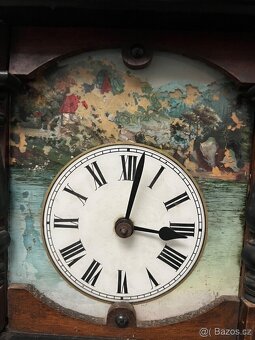 Starožitné kyvadlové hodiny - 4