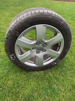 Alu disky R17 s letnými pneumatikami - 4