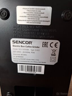 El. mlynček Sencor - 4