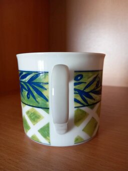 Starý porcelánový hrnček Thun 7x8 cm - bez vád - 4