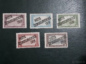 Ponúkam na predaj známky Československo 1919 II - 4