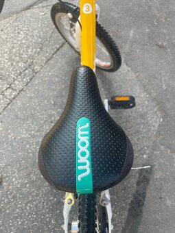 Bicykel Woom 3 so stojanom žltý - 4