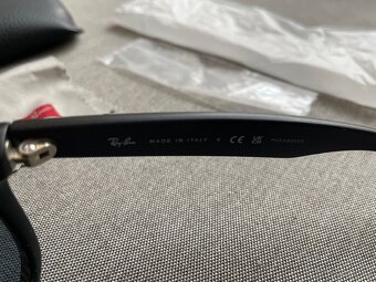 Ray Ban Justin RB4165 622 Polarised Black mat - 4