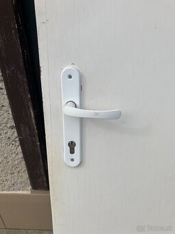 Predám staršie dvere s kovanim - 4