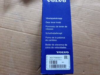 Radiaca páka Volvo, béžová, chrómovaná - 4