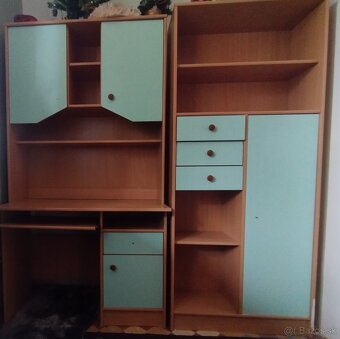 Skrine +písací stolík do detskej izby pre chlapca - 4