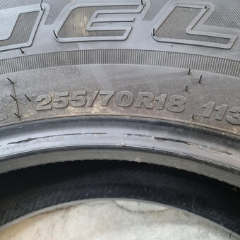 Letné pneumatiky 255/70 R18 BRIDGESTONE DOT2119 - 4