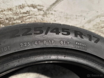 225/45 R17 Letné pneumatiky Continental 2 kusy - 4