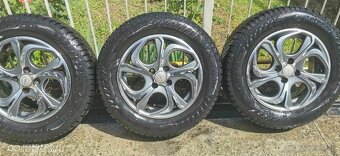 Alu disky RACINGLINE 4x100 R15 + ZIMNE PNEU - 4