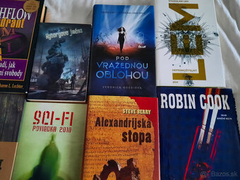 Knihy - rozne sci-fi, fantasy, akcne, thrillery, krimi - 4