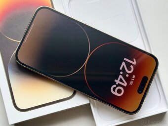 iPhone 14 Pro Gold BATERIE 100% TOP - 4