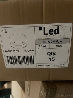 Stropné svietidlo biele stmievateľné - 4