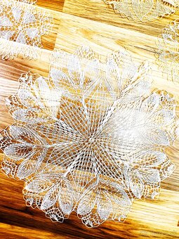 RUČNE HÁČKOVANÉ KRÁSNE DEČKY-3 SADY - 4