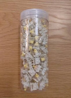 Gateron Silent switch set (spínače) - Yellow - 4