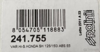 Polini Hi-Speed variátor Honda Forza/PCX 2021+, SH 2020+ - 4