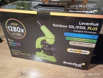 Nový mikroskop Levenhuk 50L PLUS - 4