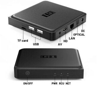 Predám TV Box Android 11 KINHANK G1 4/32GB S905X4 - 4
