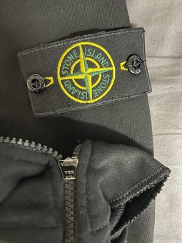 Stone Island čierne zip hoodie - 4
