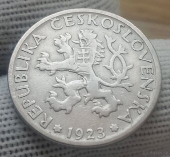 Československé koruny č.1. - 4