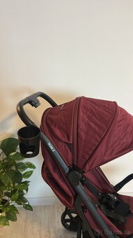 Športový kočík - Kinderkraft Select Nubi 3 Dark Ruby - 4
