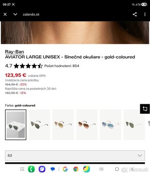 Ray-Ban Aviator Large unisex - 4