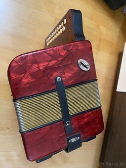 Heligonka Harmonika Hohner Corso CF 3hlas Začiatočník - 4