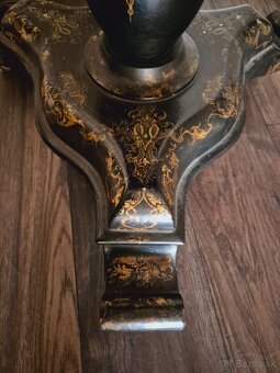 Starožitný perleťový stôl - 4