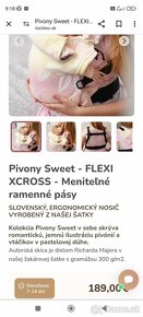 Rischino - Pivony Sweet Flexi XCROSS - ako nový - 4