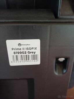 Autosedacka Petit&Mars Prime II isofix 9-36 - 4