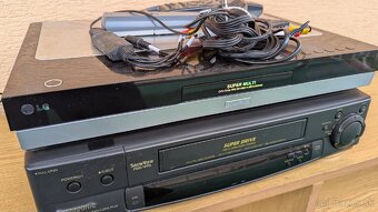 VHS recorder Panasonic; DVD recorder s HDD LG - 4