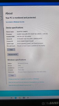 4 HP 110-300nc - Celeron, 4GB RAM, 256GB SSD - 4