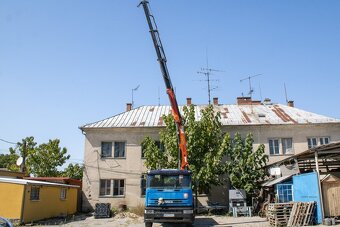 Iveco Magirus Trojstranný sklápač s hydraulickou rukou - 4