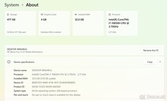 HP ZBook Fury 15 G7 - 4
