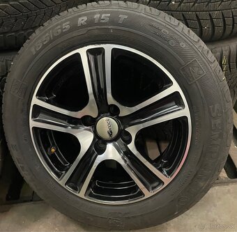 4x100 R15 6,5J ET38 + 185/65 R15 Semperit - 4