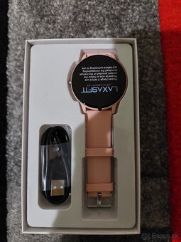 Fitness smart hodinky okrúhle, možnosť volania - 4