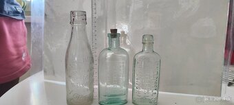 Staré reliéfne fľaše – lekárenské a pivné, 19./20. storočie - 4