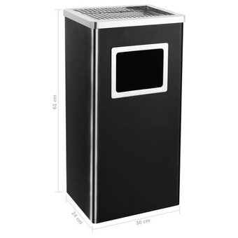Odpadkový kôš s popolníkom - 4