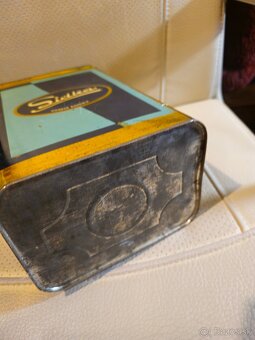 Retro veľká plechovica box - 4