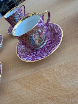 Porcelánový kávový servis EVRO – Made in Czechoslovakia - 4