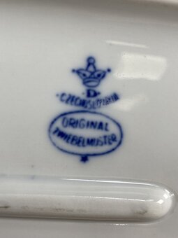 Dóza na maslo cibulák Dubí Czechoslovakia - 4