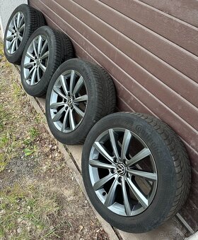 Originální alu kolesá volkswagen merano antracit 5x112 - 4