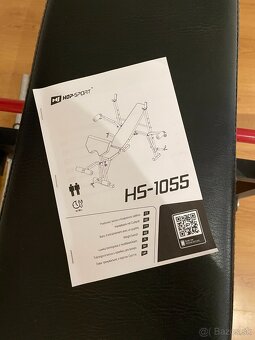 Lavička na cvičenie HS-1065HB PRO - 4