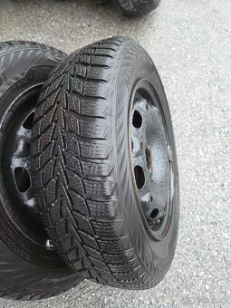 Zimné pneumatiky 165/70 R14 + disky - 4