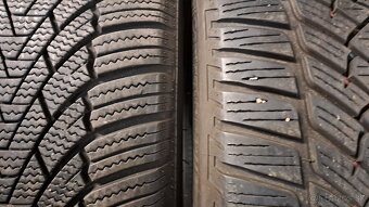 Predám 4ks jazdené zimné 225/45r17-2+2 modely - 4