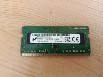 SO-DIMM RAM pamäte 4GB DDR3 a DDR4 - 4