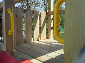 Detský domček, šmyklavka, hojdačka, pieskovisko - 4